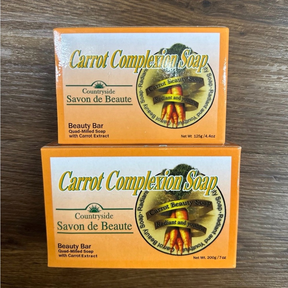 Carrot Complexion Soap COMBO 125g + 200g